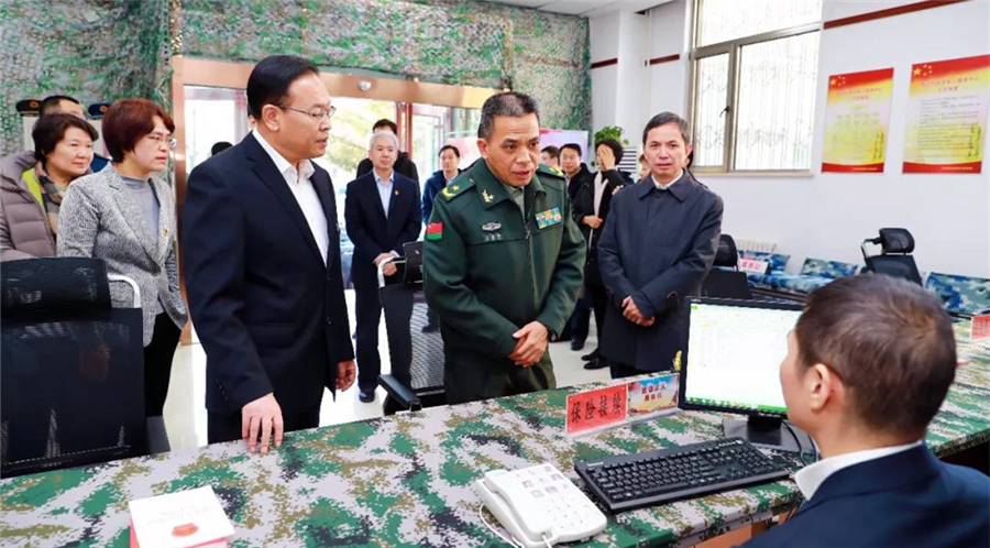 退役军人事务部副部长方永祥带队到北京市调研退役军人工作