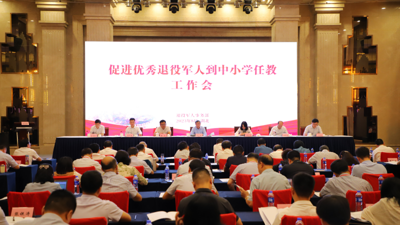 促进优秀退役军人到中小学任教工作会在武汉召开