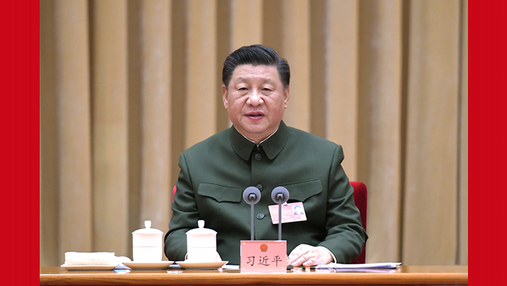 习近平出席解放军和武警部队代表团全体会议
